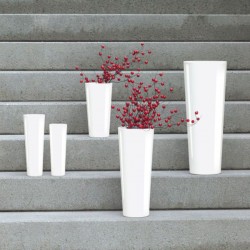 Vase weiß