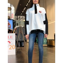 GIZIA M2C002 Jacke Ecru-Black