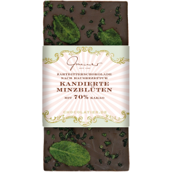 Zartbitter  mit kandierten...